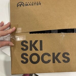 Outdoor master ski sock merino wool